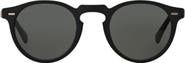 Oliver Peoples Gregory Peck 50mm Polarized Round Sunglasses