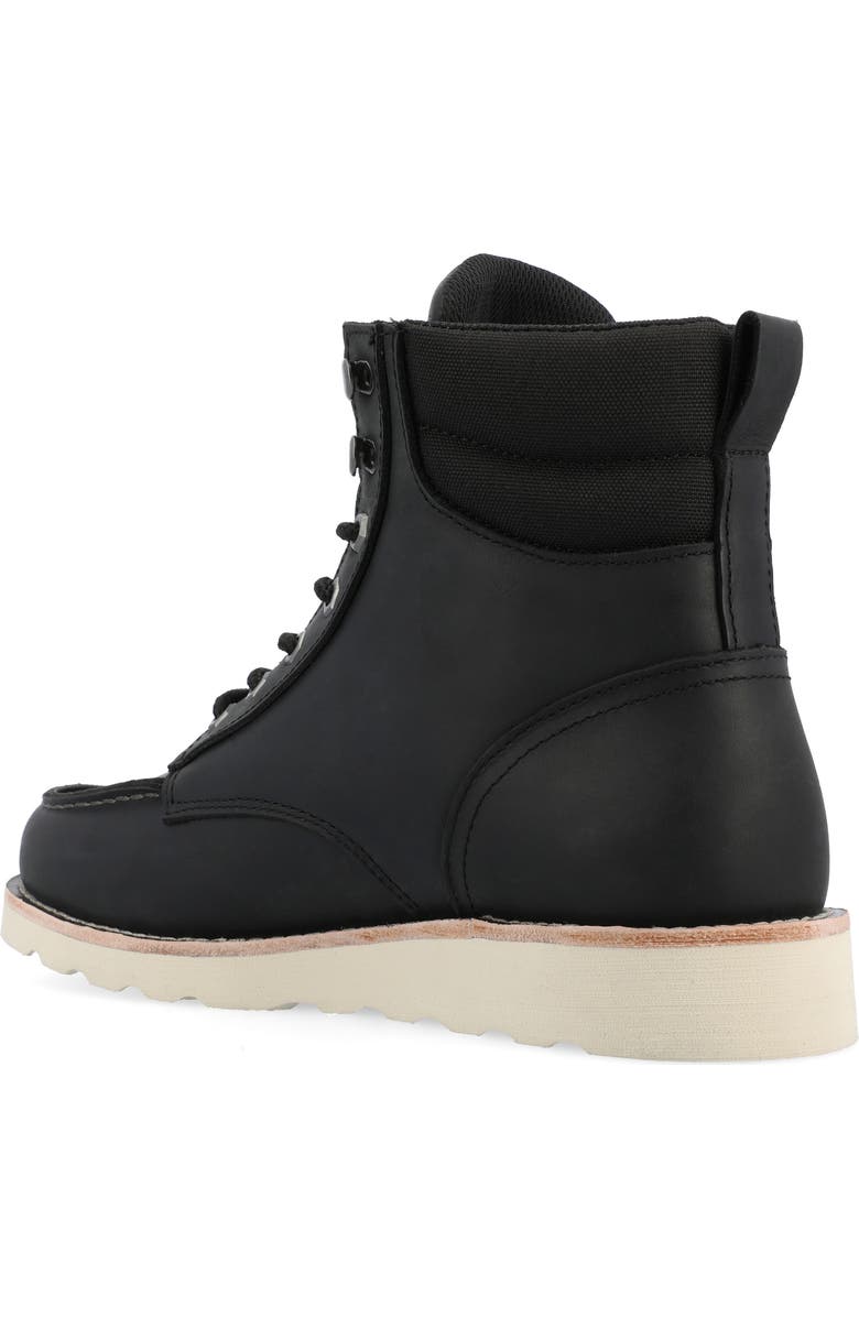 TERRITORY BOOTS Venture Water Resistant Moc Toe Leather Boot, Alternate, color,