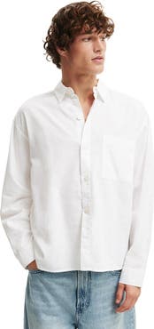 Cotton On Men's Eli Long Sleeve Shirt