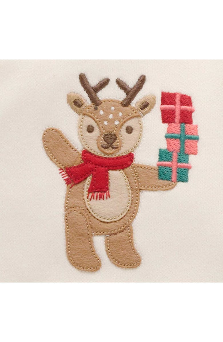 Purebaby 3 Piece Christmas Gift Set, Alternate, color, Deer Christmas Print