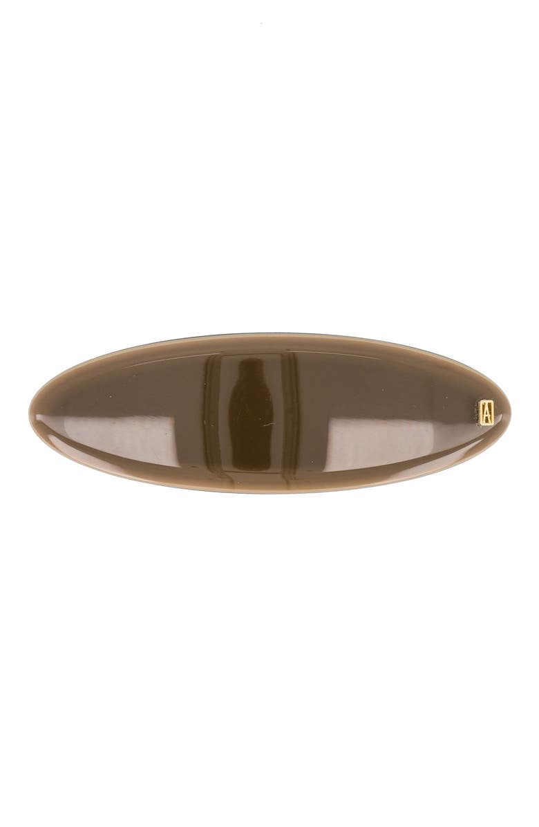 Alexandre de Paris Oval Brun Barrette, Main, color,