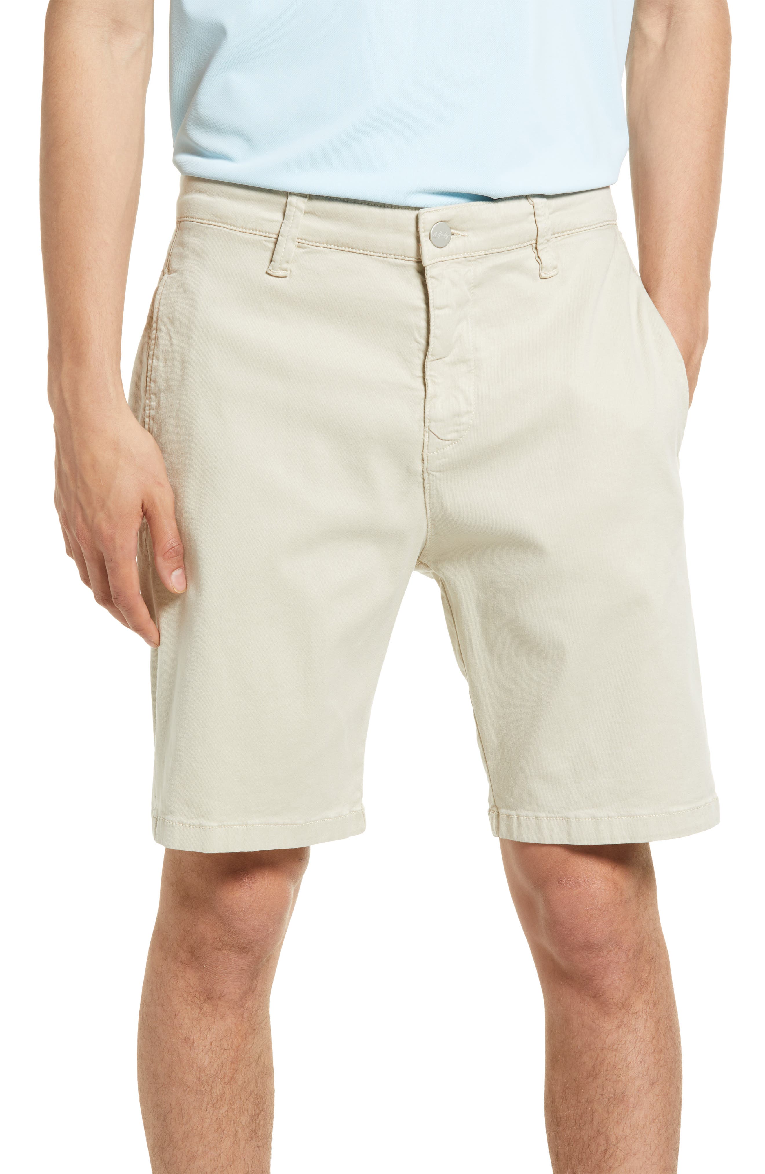 34 Heritage Nevada Soft Touch Stretch Shorts in Stone Soft Touch 