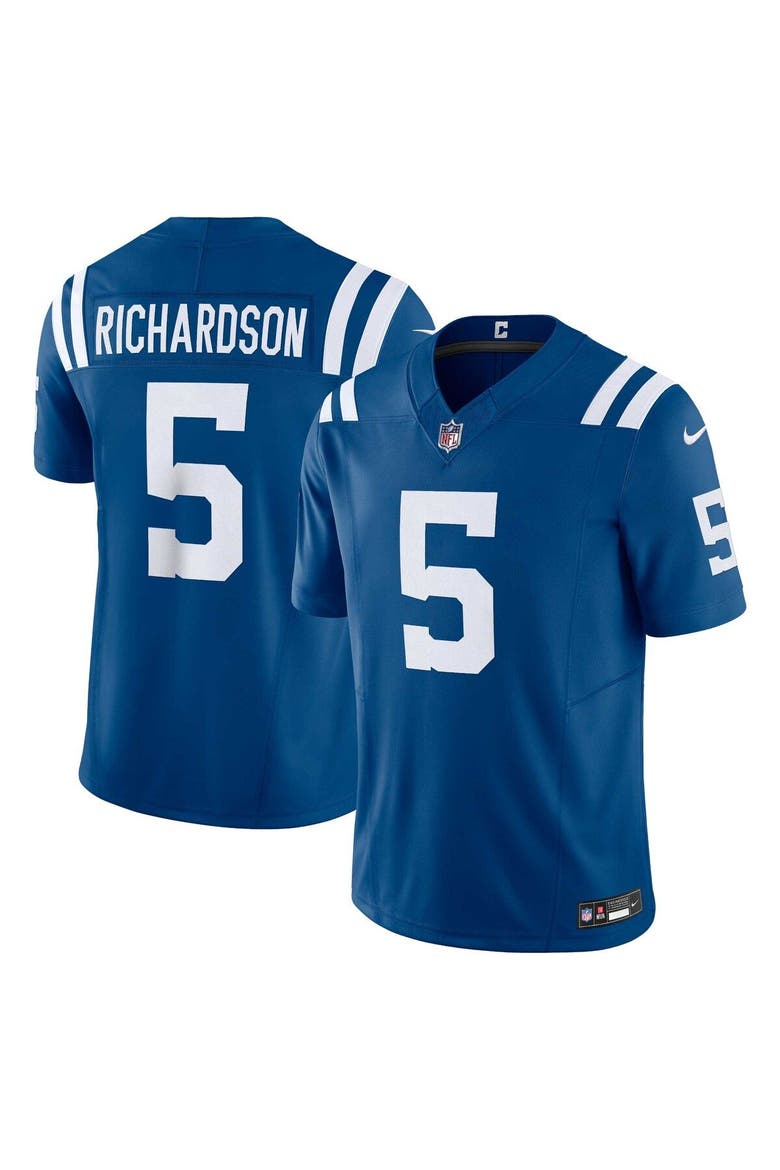 Men's Nike Anthony Richardson Royal Indianapolis Colts Vapor F.U.S.E. Limited Jersey, Main, color, Royal