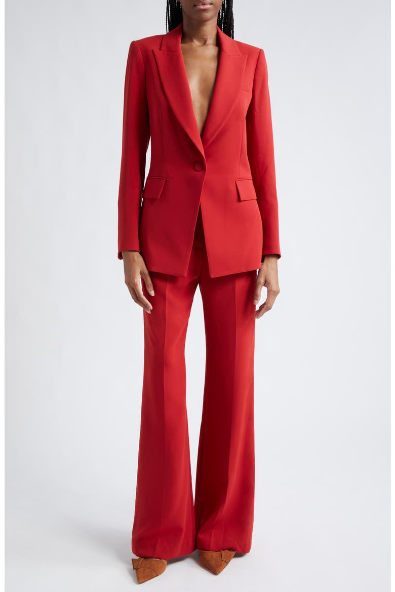 Lebone Flare Leg Pants, Alternate, color, CRIMSON