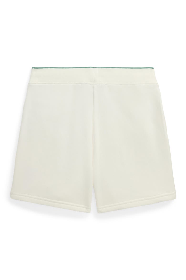 Kids' Polo Bear Fleece Drawstring Shorts, Alternate, color, PF25 NEVIS BEAR