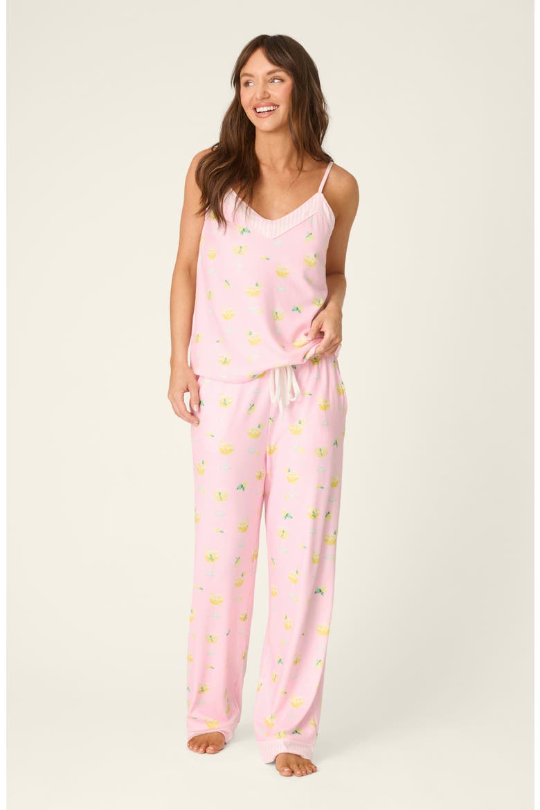 La Dolce Spritz Camisole Pajama Top, Alternate, color, PASTEL PINK