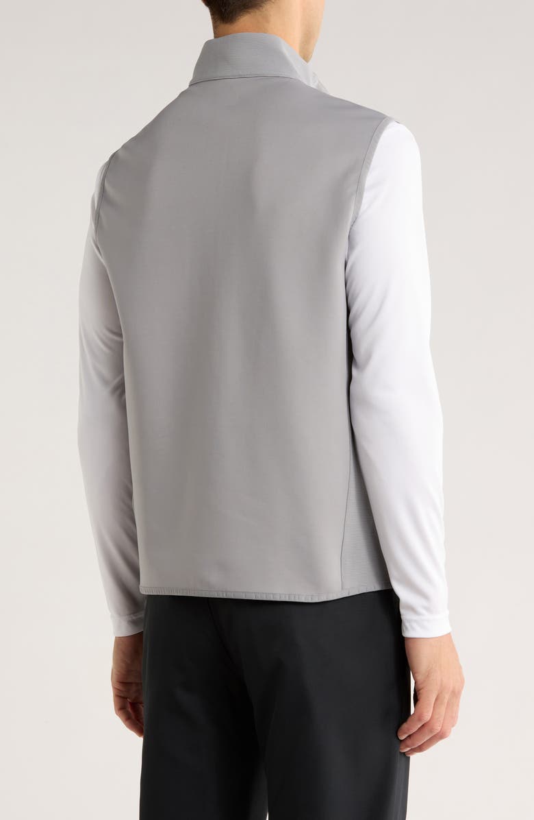 Greg Norman Ottoman Panel Golf Vest, Alternate, color, Sharkskin