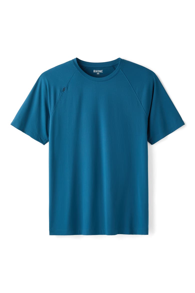 Reign Performance T-Shirt, Alternate, color, CAPE BLUE