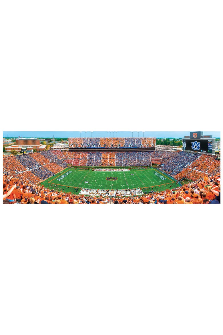 Auburn Tigers 1000pc Panoramic Puzzle, Alternate, color, Multicolor