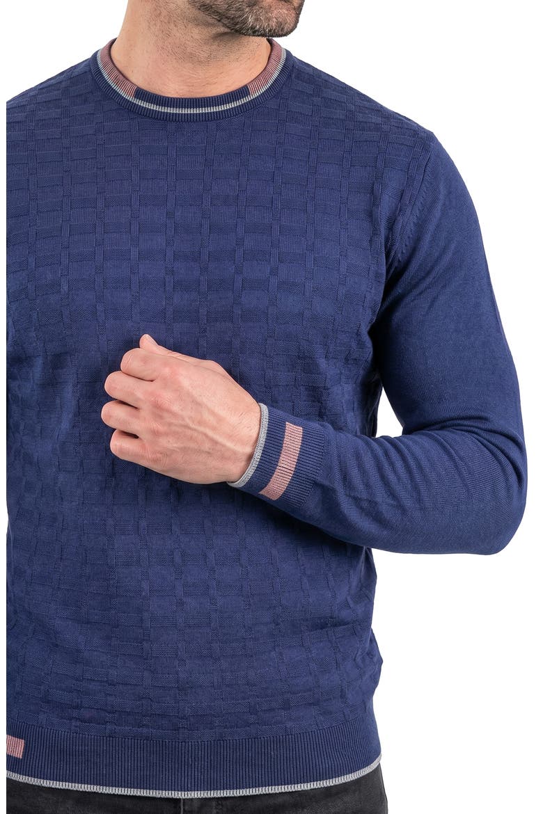 Unknownsixteen Crewneck Sweater, Alternate, color, BLUE