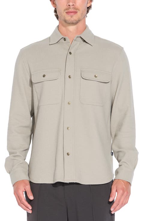 Blythe Cotton Blend Button-Up Shirt