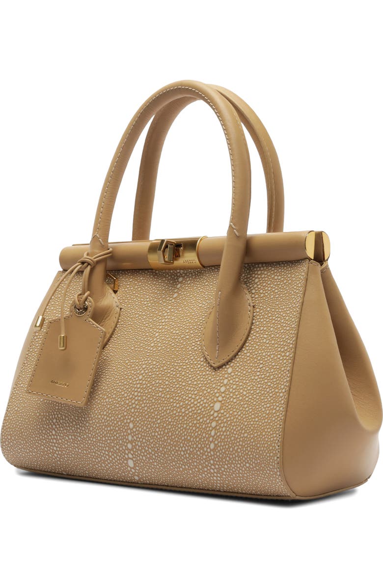 Arezzo Medium Morgan Leather Tote, Alternate, color, Verano