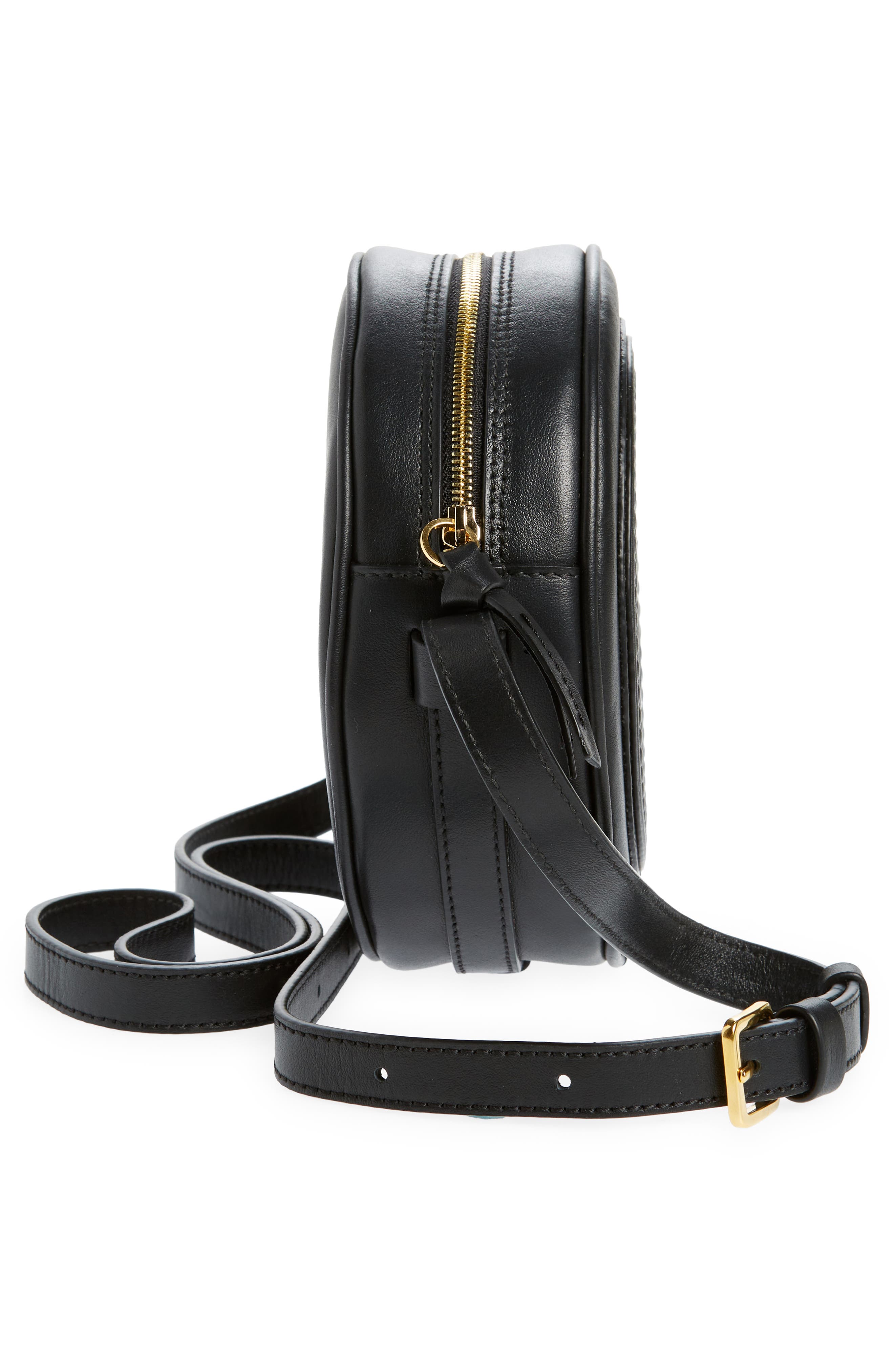 Altuzarra Medallion Coin Leather Crossbody Bag, Alternate, color, 