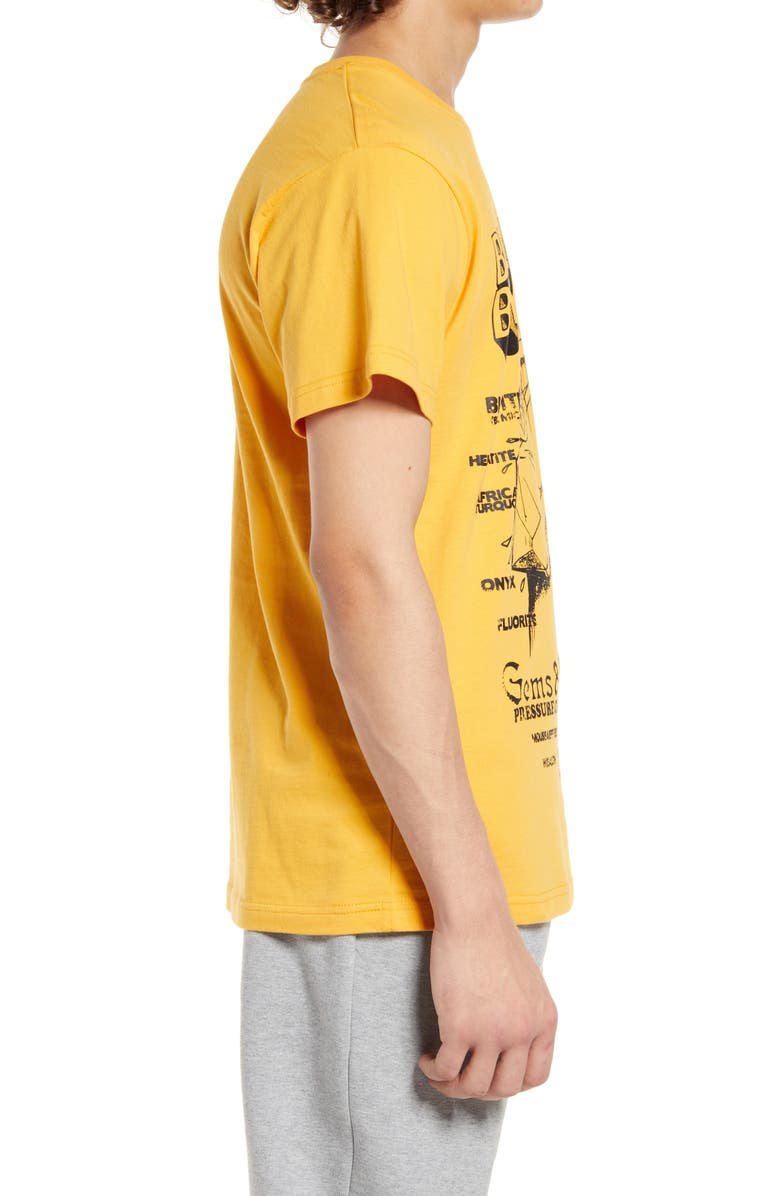 Billionaire Boys Club BB Pressed Diamonds Graphic Tee, Alternate, color, Beeswax