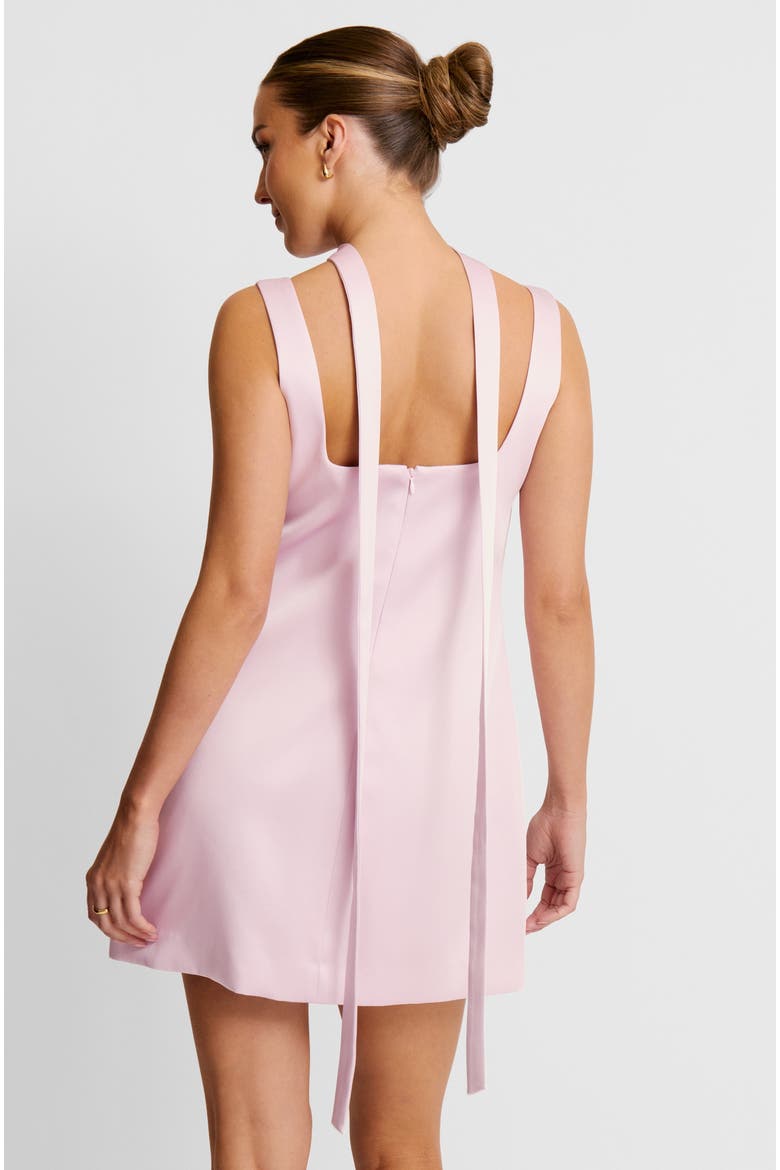 Beaded Strappy Mini Dress, Alternate, color, Lilac