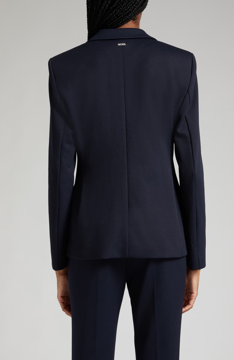 BOSS Jeneta Twill Blazer, Alternate, color,