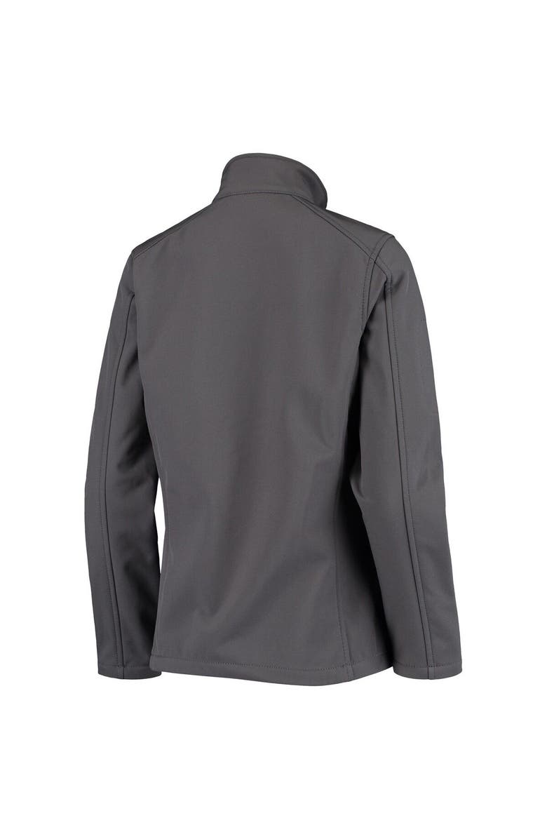 DUNBROOKE Women's Gray Cleveland Browns Full-Zip Sonoma Softshell Jacket, Alternate, color, 