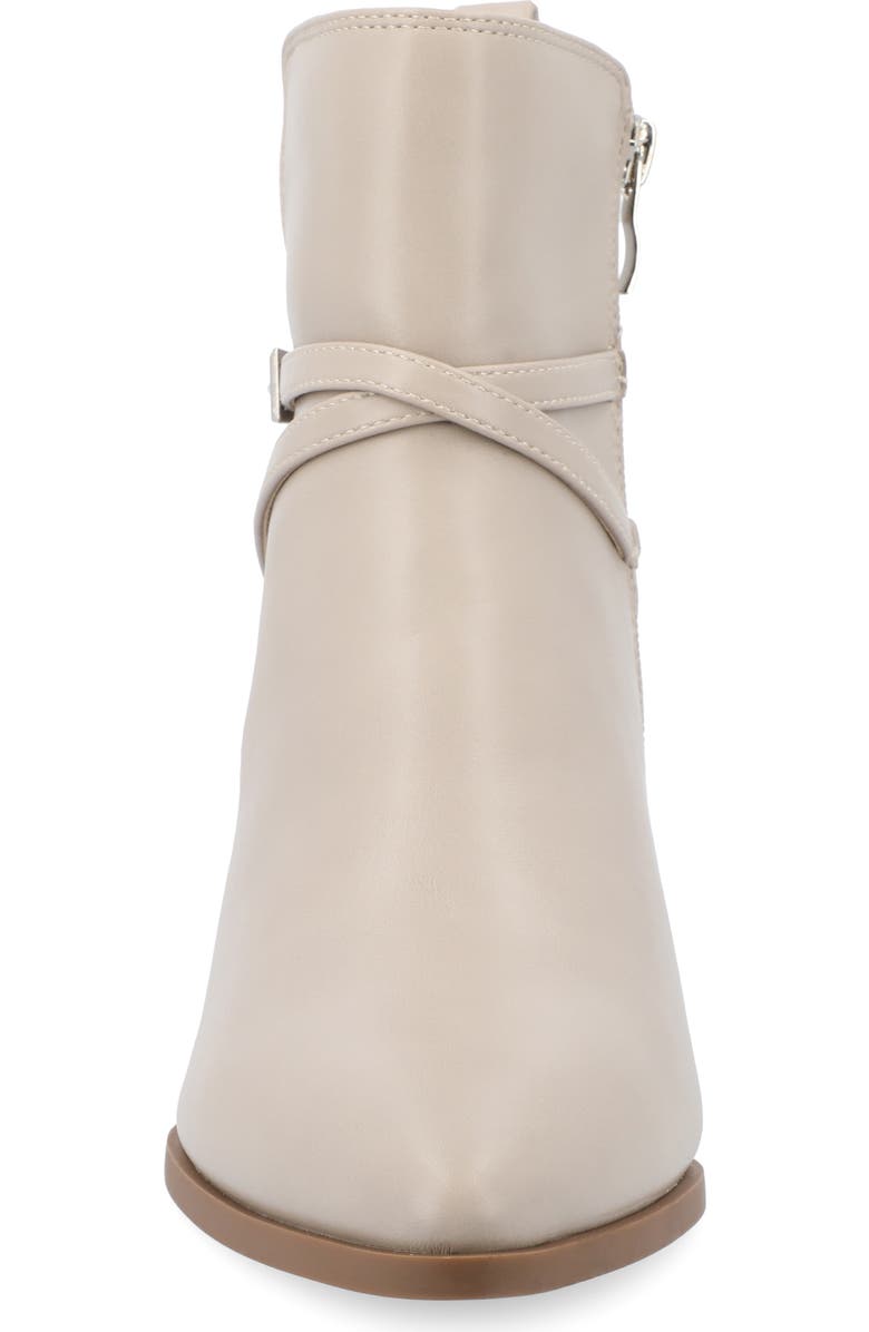 Journee Collection Estelle Bootie, Alternate, color, Grey