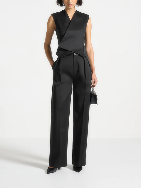 Julie Pleat Front Trousers