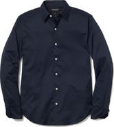Bonobos Tech Slim Fit Solid Navy Performance Button-Down Shirt