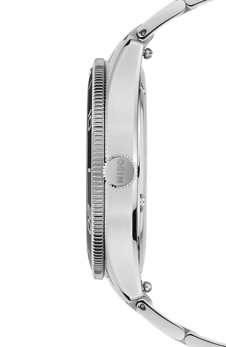 MIDO Ocean Star Captain Automatic Bracelet Watch, 39mm, Alternate, color, Grey Gradient