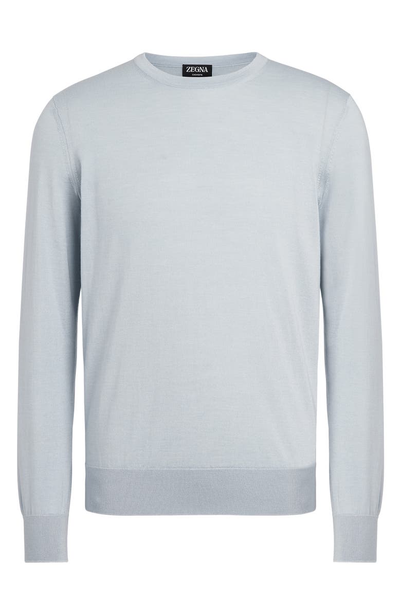 ZEGNA Casheta Cashmere & Silk Sweater, Alternate, color, 