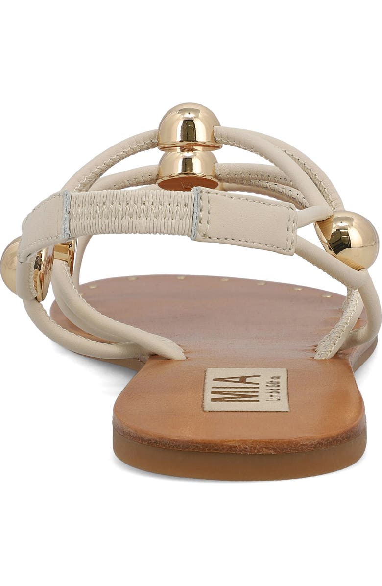 MIA Limited Edition Teagen Slingback Sandal, Alternate, color, Bone