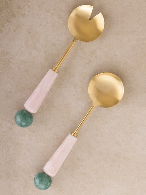Copenhagen Salad Servers, Set of 2