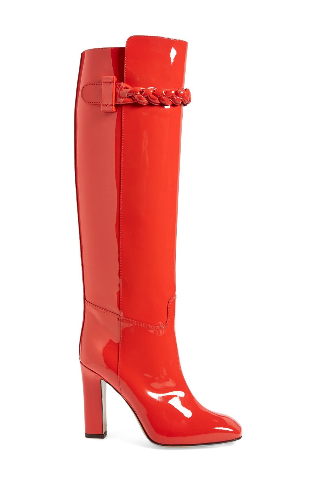 Over the Knee Boot, Alternate, color, ORANGE