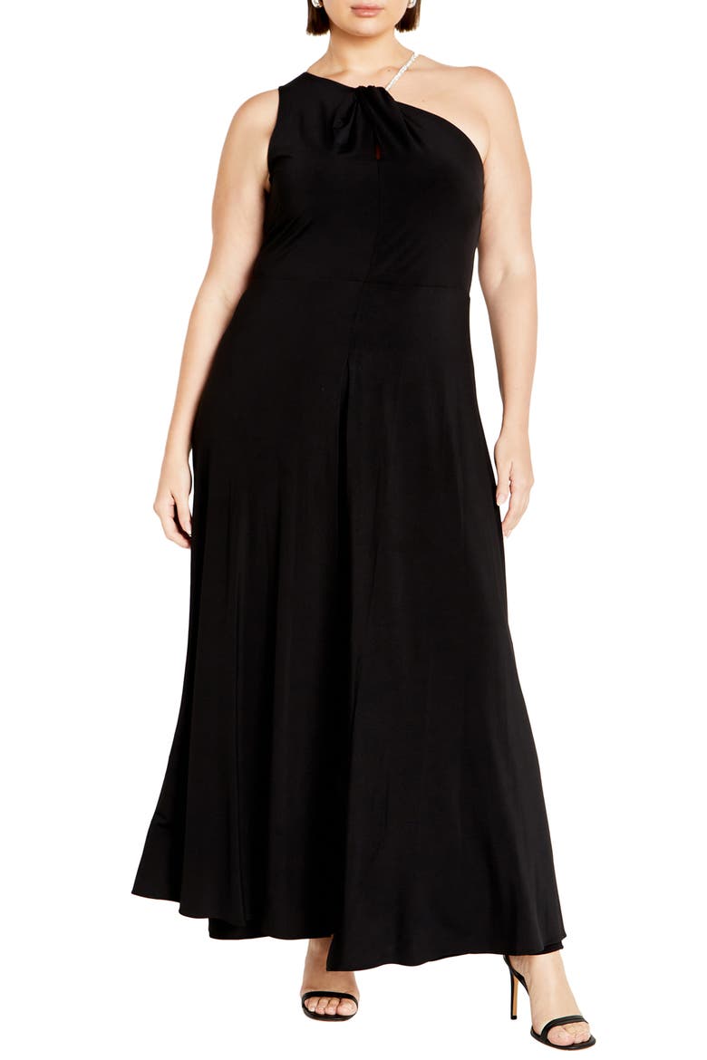 Karlee Wide Leg Jumpsuit, Main, color, BLACK