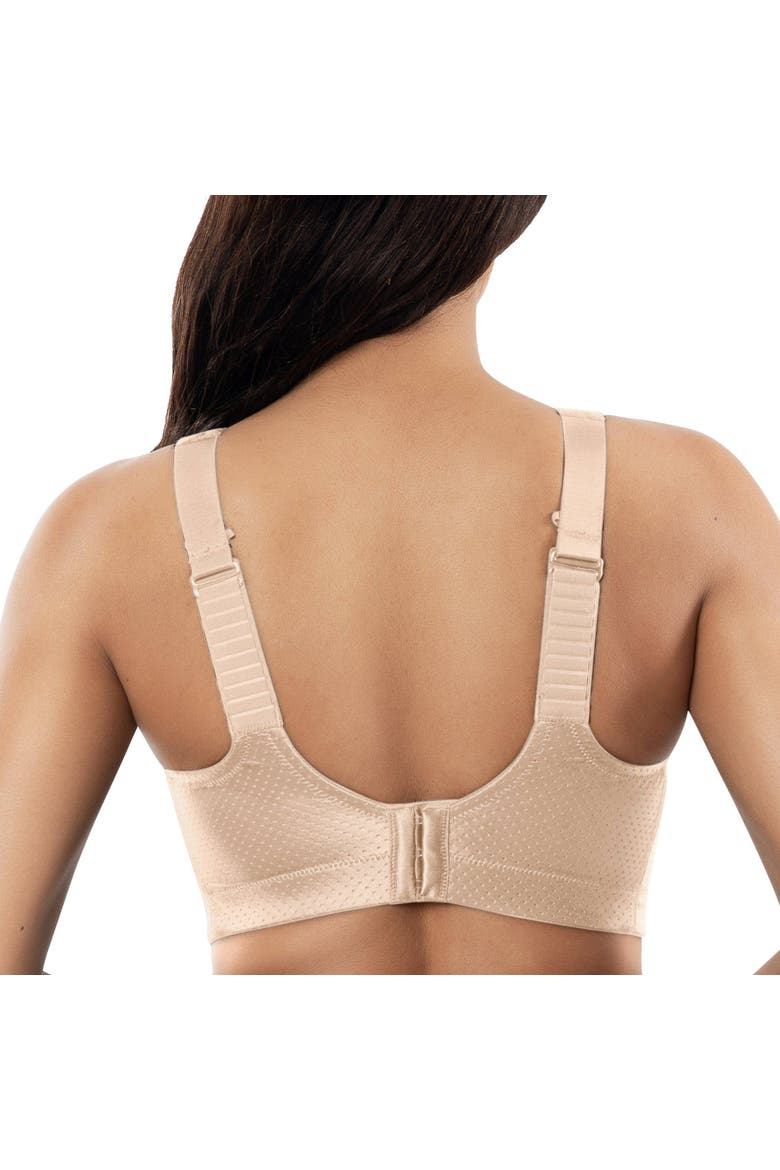 Active Wire-Free Unlined Sports Bra, Alternate, color, Bare