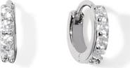 Ana Luisa Suzanne Cubic Zirconia Huggie Hoop Earrings