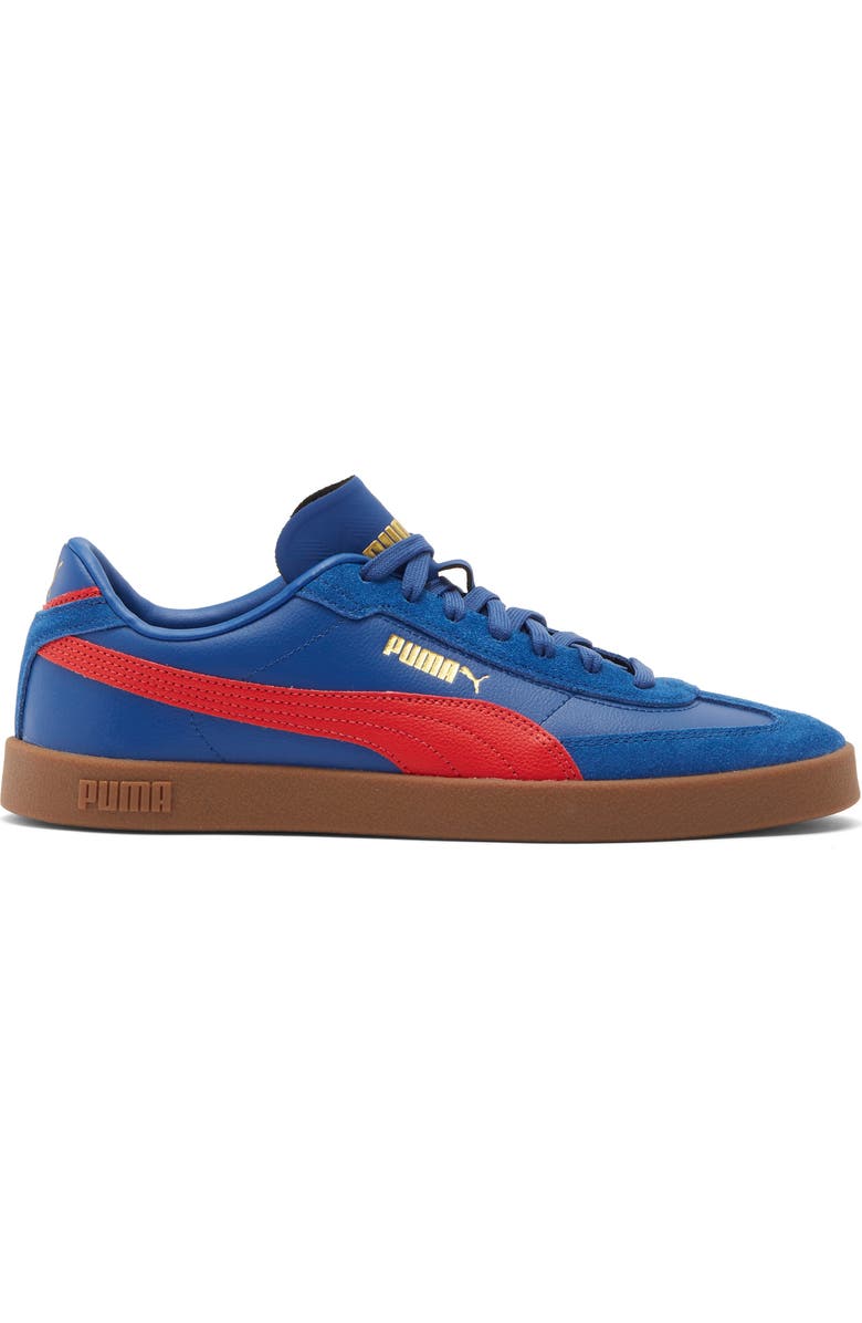 PUMA Club II Era Sneaker, Alternate, color, Clyde Royal/ Puma Red
