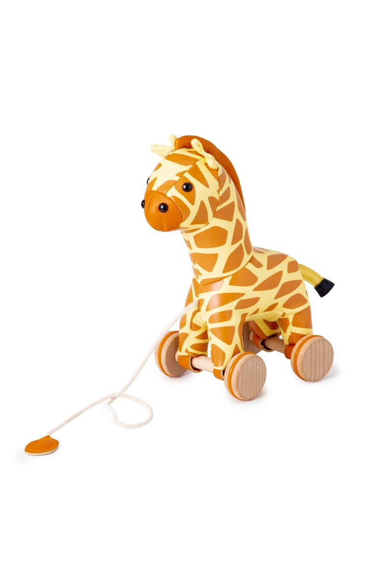 Pull Along Friends - Gina the Giraffe, Plush Toy, Main, color, Multicolor
