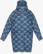 MCM Lauretos Monogram 2-in-1 Denim Parka