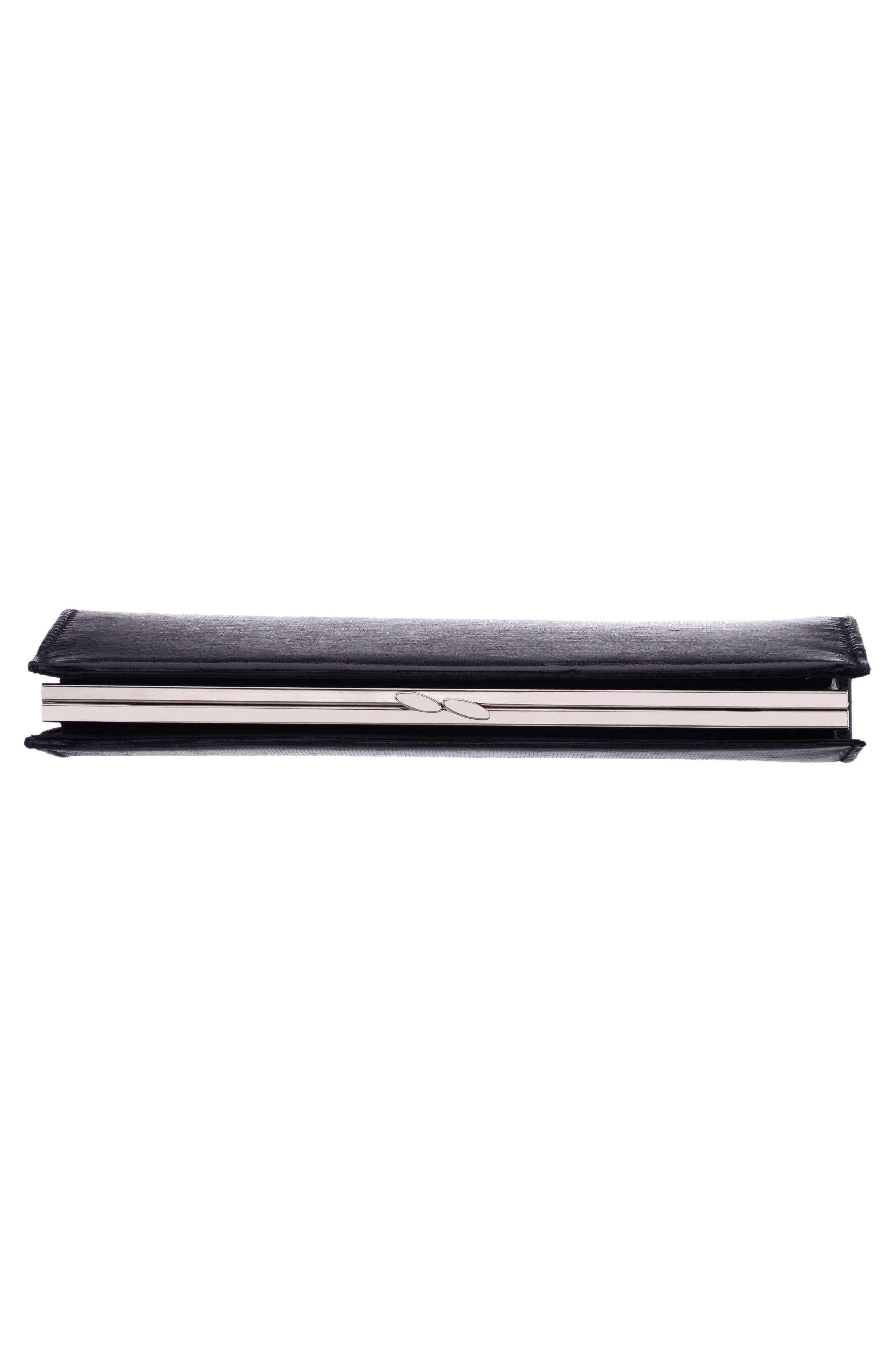 Nina Tierney Clutch, Alternate, color, Black