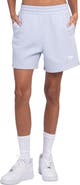 STARTER Women's Starter Blue Oklahoma City Thunder Pastel High Waisted Shorts