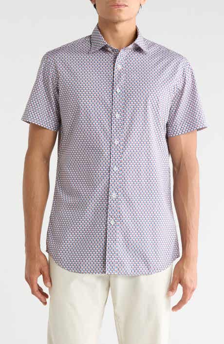 Rodd & Gunn Drews Avenue Sports Fit Short Sleeve Button-Up Shirt