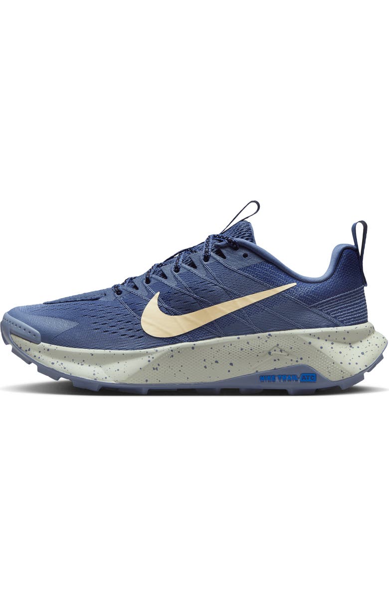 Nike Reactx Wildhorse 12 Trail Running Shoe, Alternate, color, World Indigo/ Alabaster