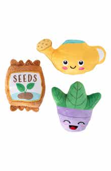 Fringe Studio 3-Piece Just Add Water Squeaker Dog Toy Set