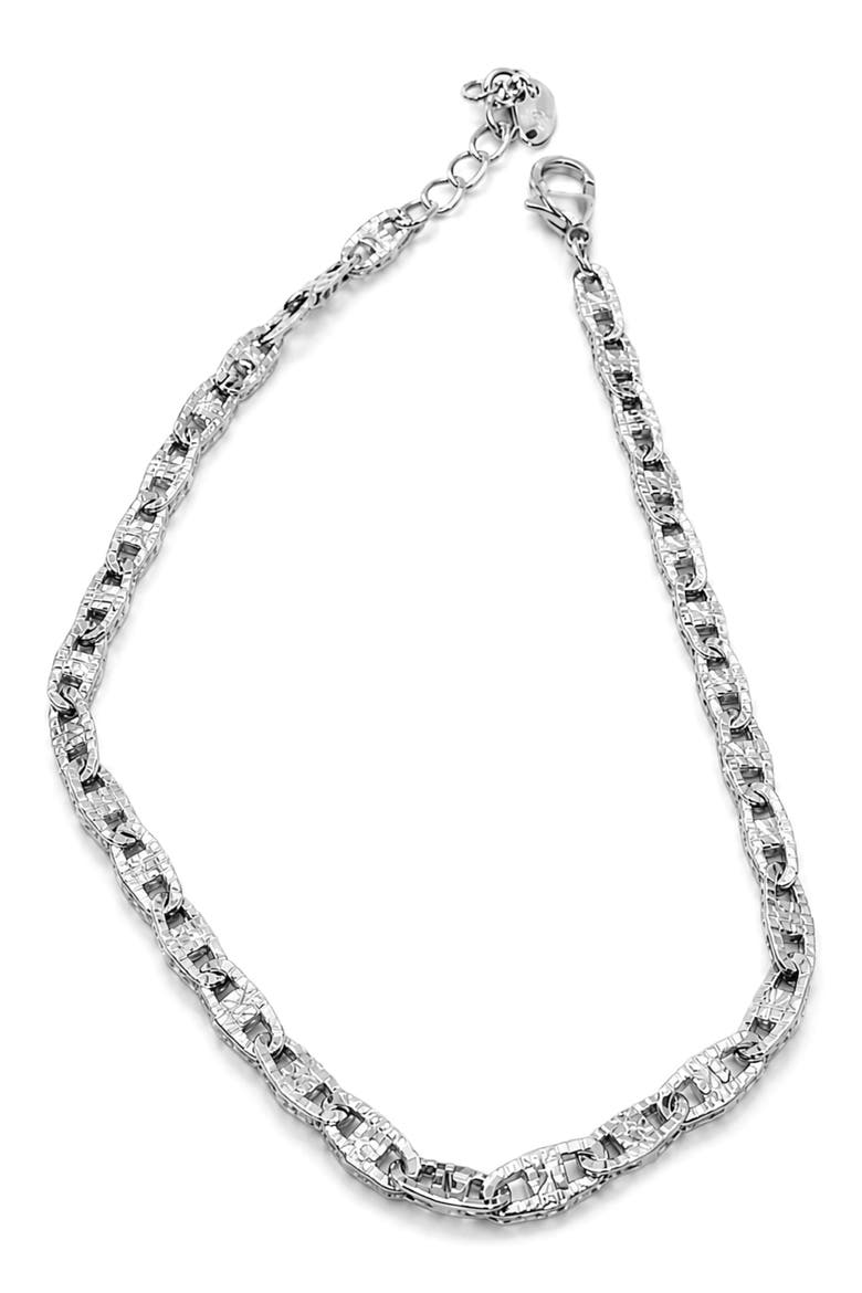 Aniya Mirror Chain Bracelet, Main, color, SILVER