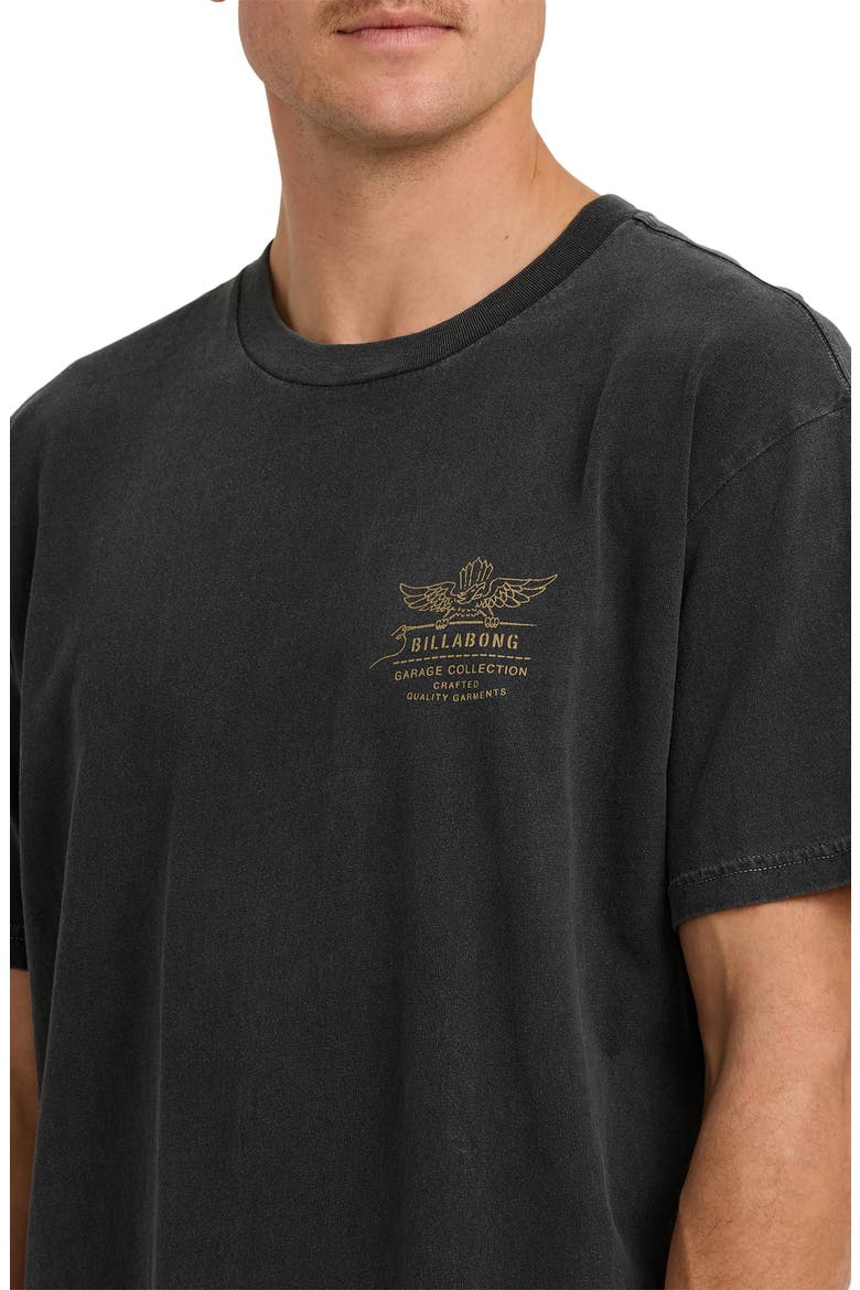 Wingspan Garage Short Sleeve Graphic T-Shirt, Alternate, color, WASHED BLACK