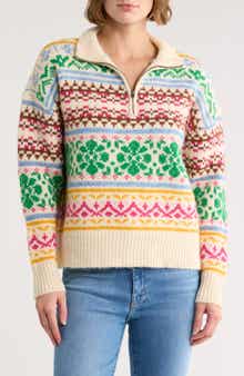Troyer Half-Zip Sweater