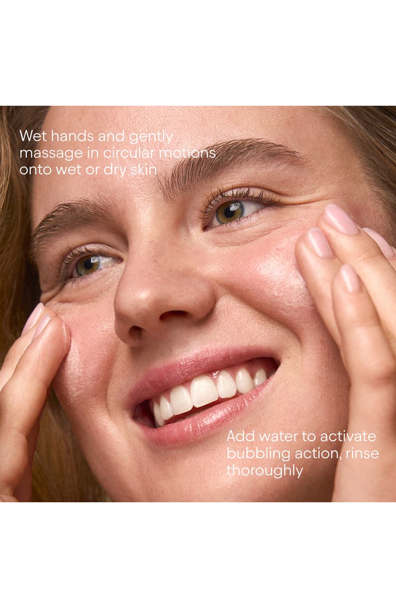 Alpyn Brightening Bubbling Cleanser with AHAs & Fruit Enzymes, Alternate, color, 