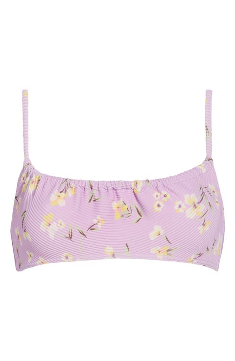 Mila Peaceful Petals Bralette Bikini Top