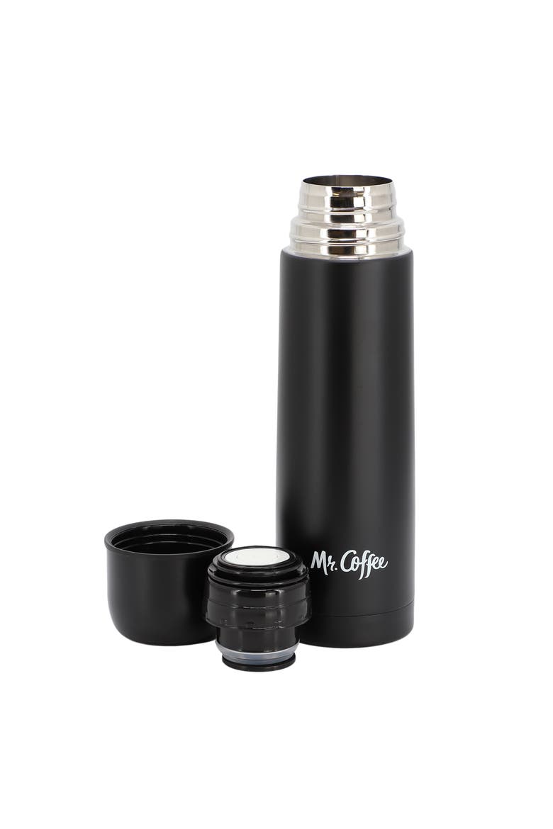 Javelin 2 Piece Thermal Bottle and Travel Mug Set, Alternate, color, Black