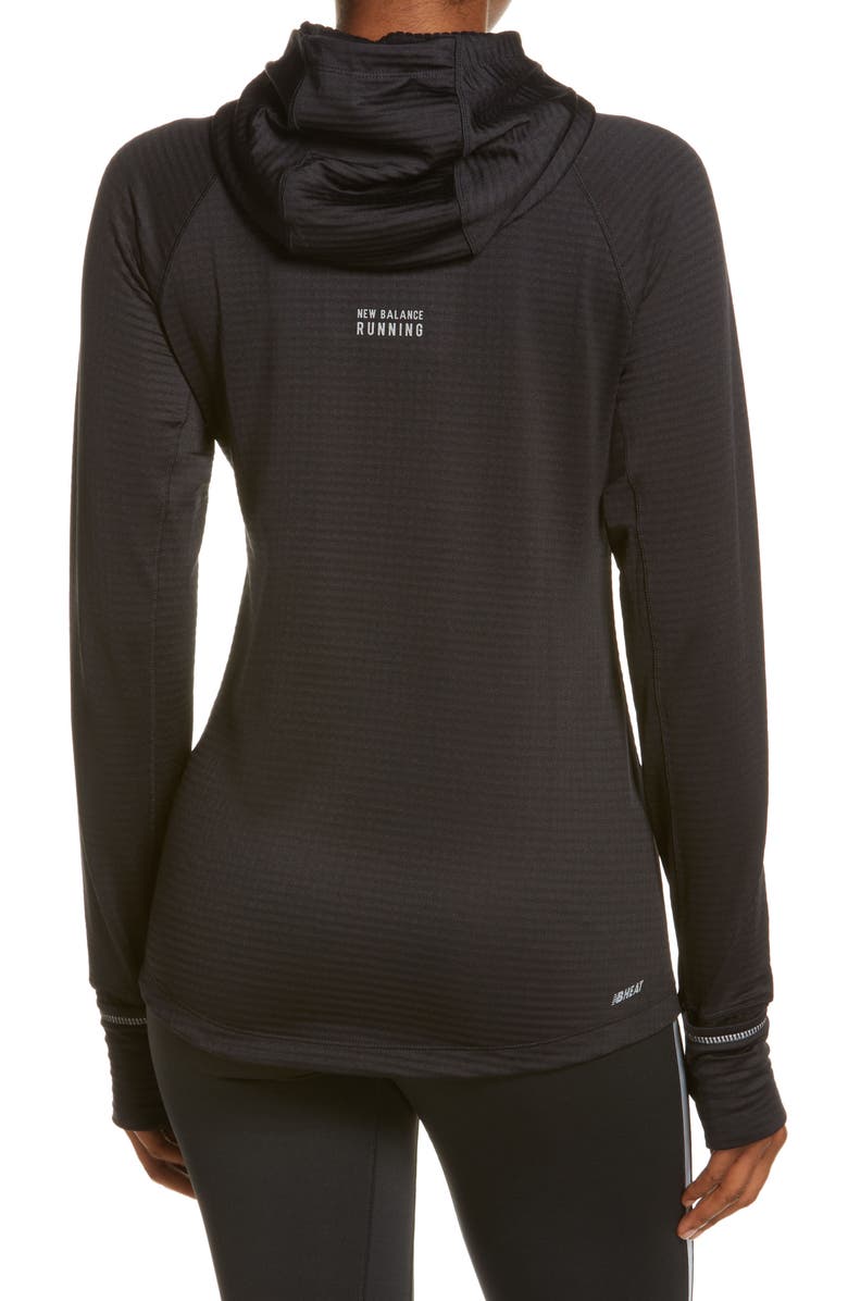 New Balance NB Heat Grid Hoodie, Alternate, color, 