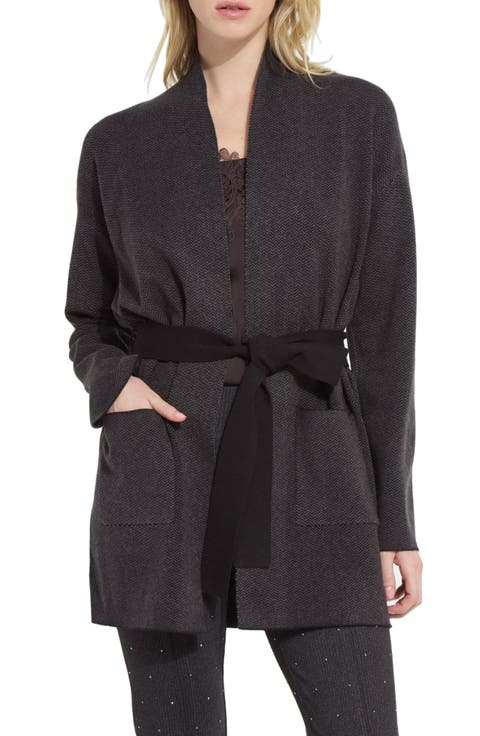 Laila Double Faced Belted Cardigan