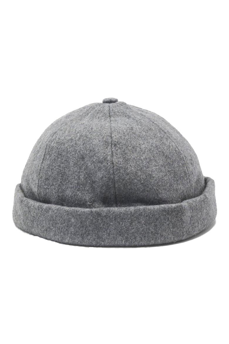 Soft Cotton Fisherman Cap, Main, color, LIGHT GREY