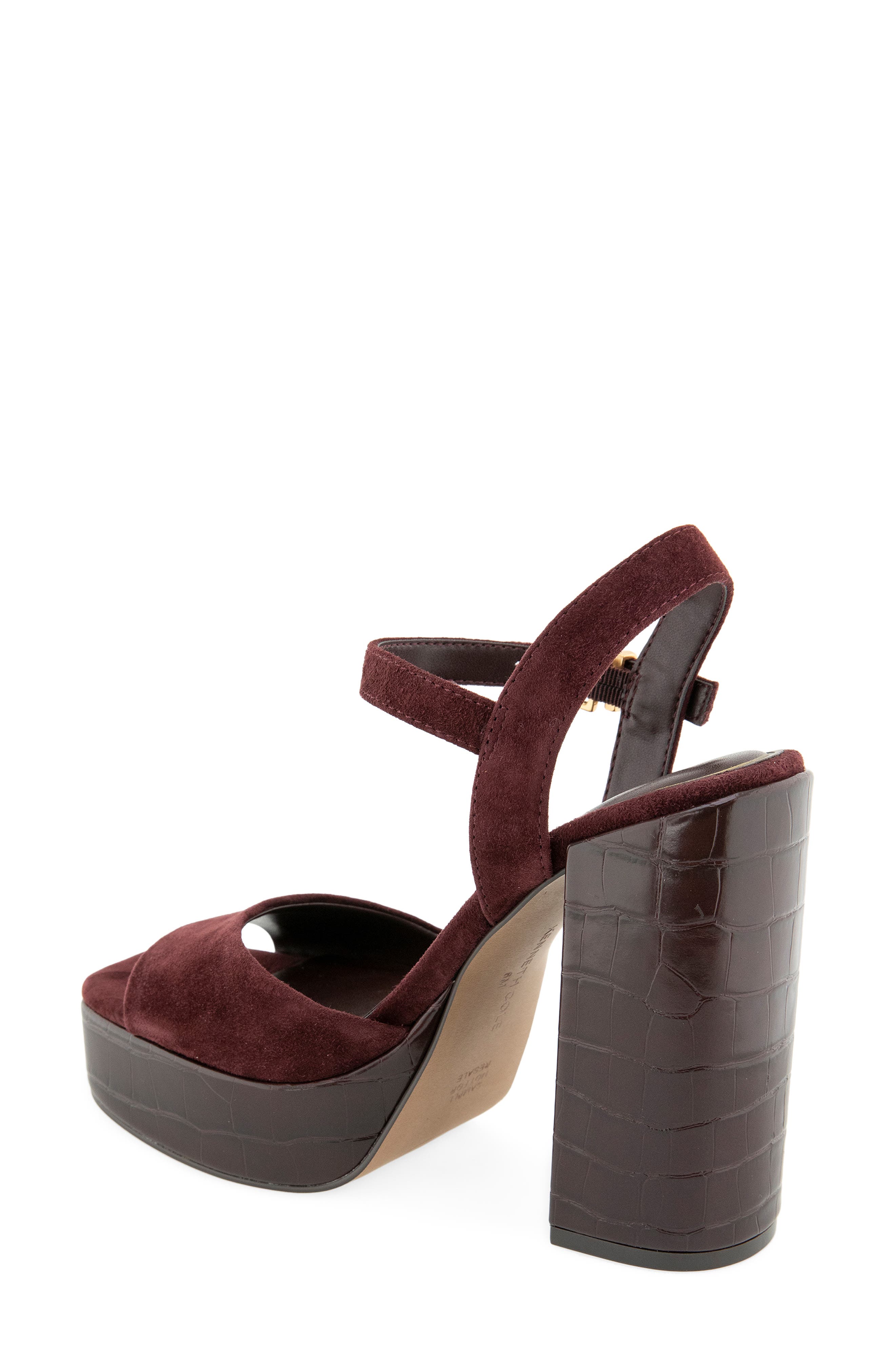Parton Ankle Strap Platform Sandal, Alternate, color, ANDORRA SUEDE